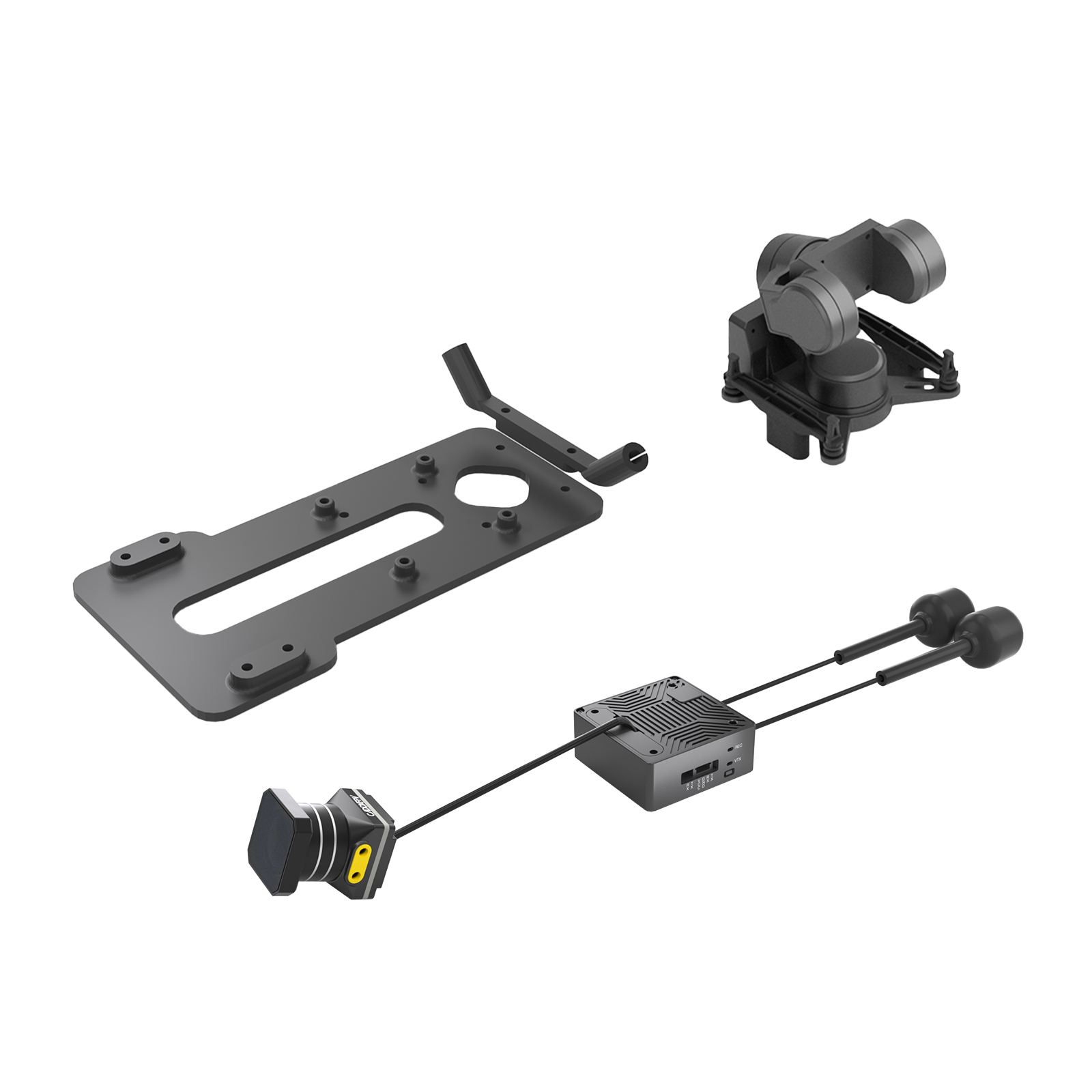 CaddxFPV Walksnail Moonlight 套裝 ＋ GM3 V2 與 3D 列印 GM3 固定座｜數位 FPV 圖傳套裝
