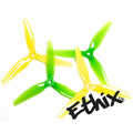 HQProp Ethix S4 Lemon Lime （2 正＋2 反）-PC 聚碳酸酯｜FPV 螺旋槳