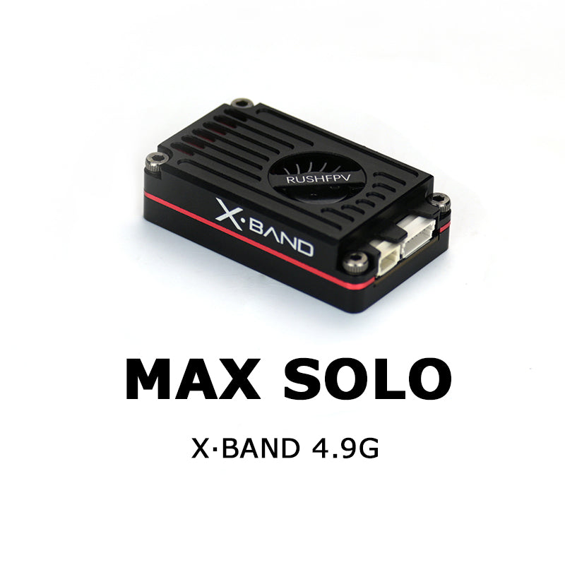 RUSHFPV MAX SOLO XBAND 4.9GHz 2.5W｜FPV 圖傳發射器