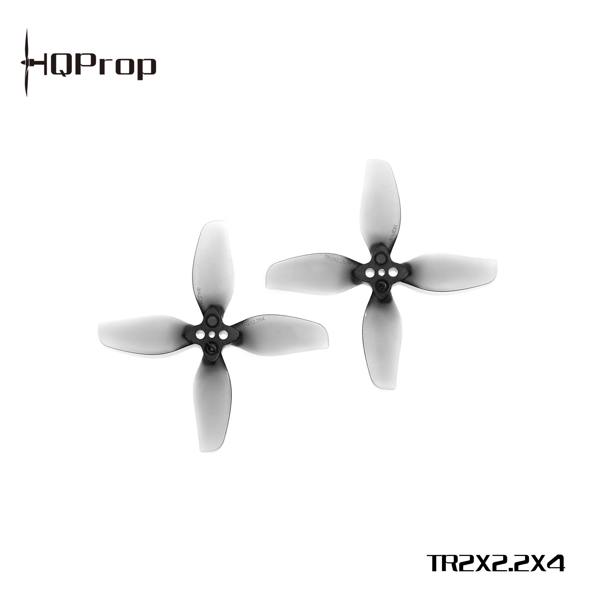 HQProp TR2X2.2X4 灰色 （2 正＋2 反）-PC 聚碳酸酯｜FPV 螺旋槳