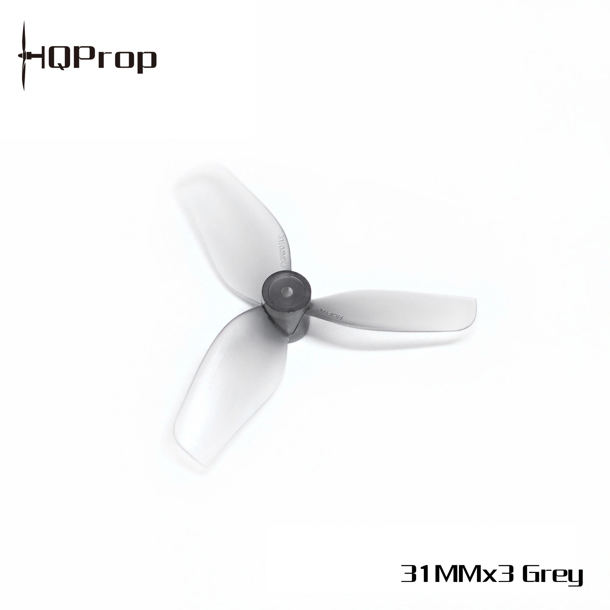 HQProp 超輕量微型涵道螺旋槳 31MMX3(1.2X1.1X3) （2 正＋2 反）-PC-0.8MM 軸孔｜FPV 螺旋槳