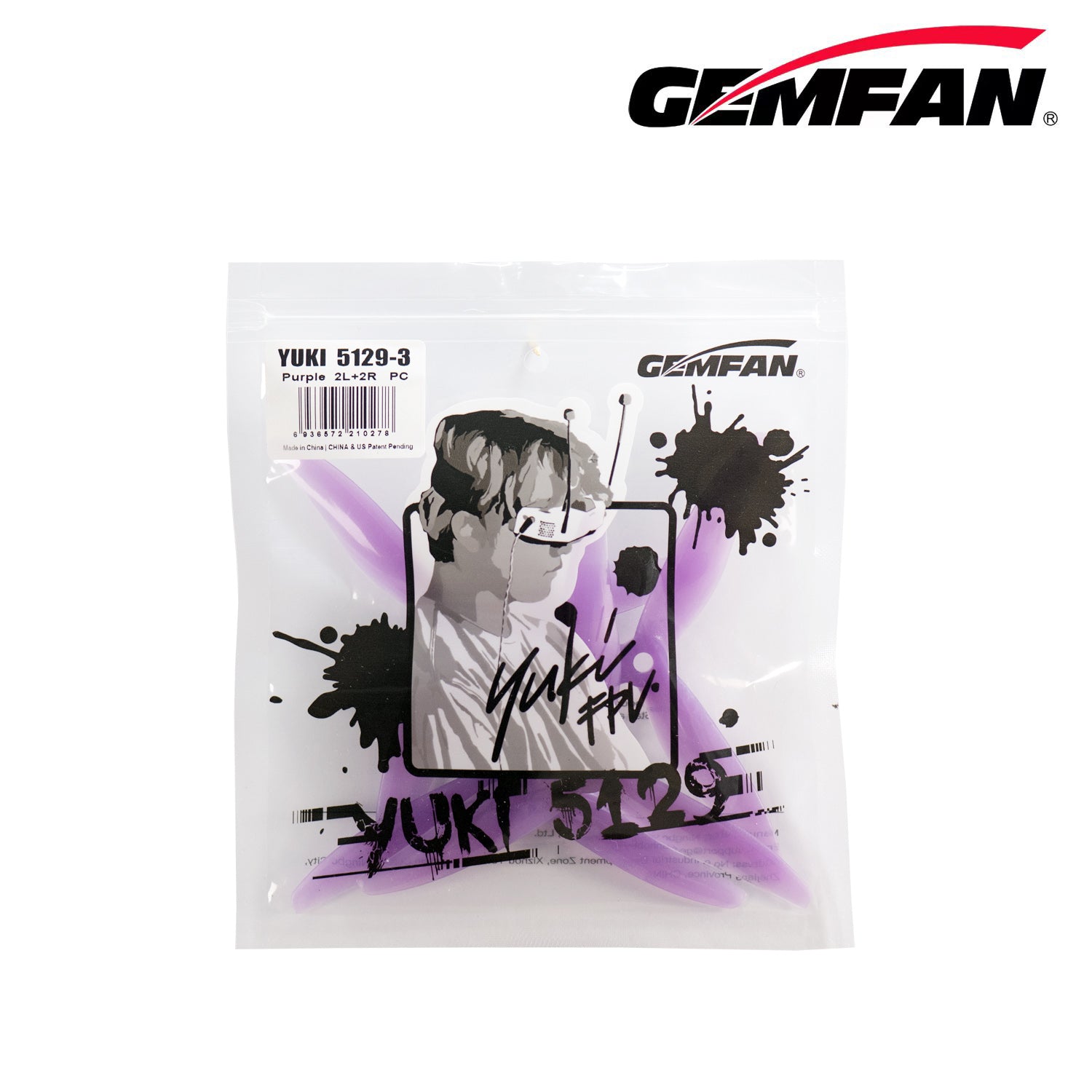 Gemfan Yuki 5129 prop