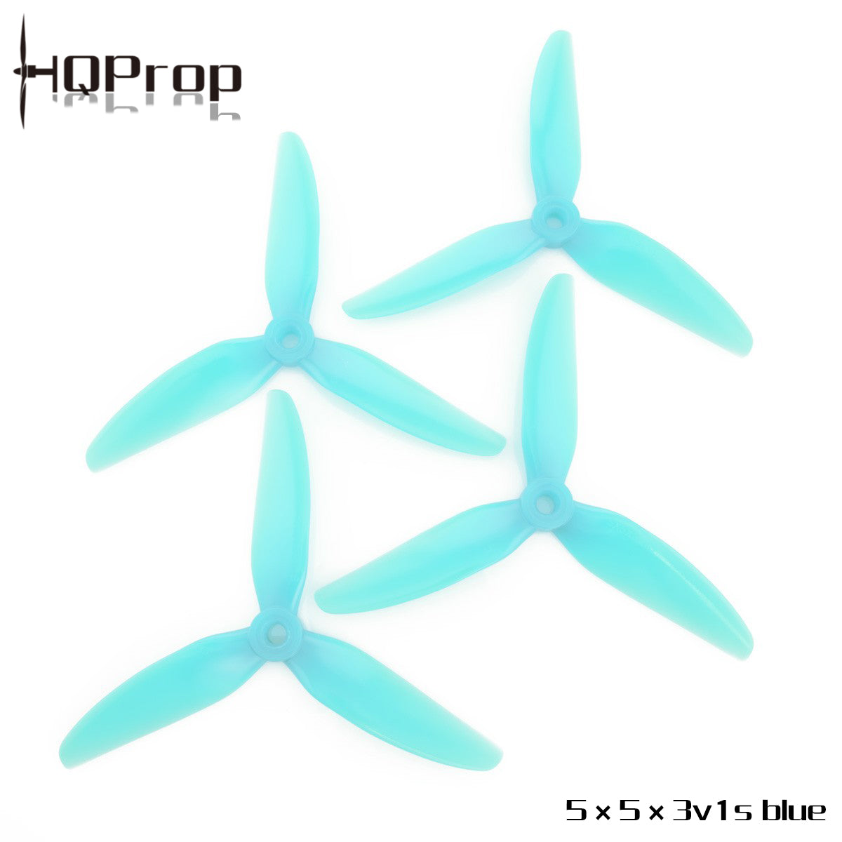HQProp 5X5X3V1S （2 正＋2 反）-PC 聚碳酸酯｜FPV 螺旋槳