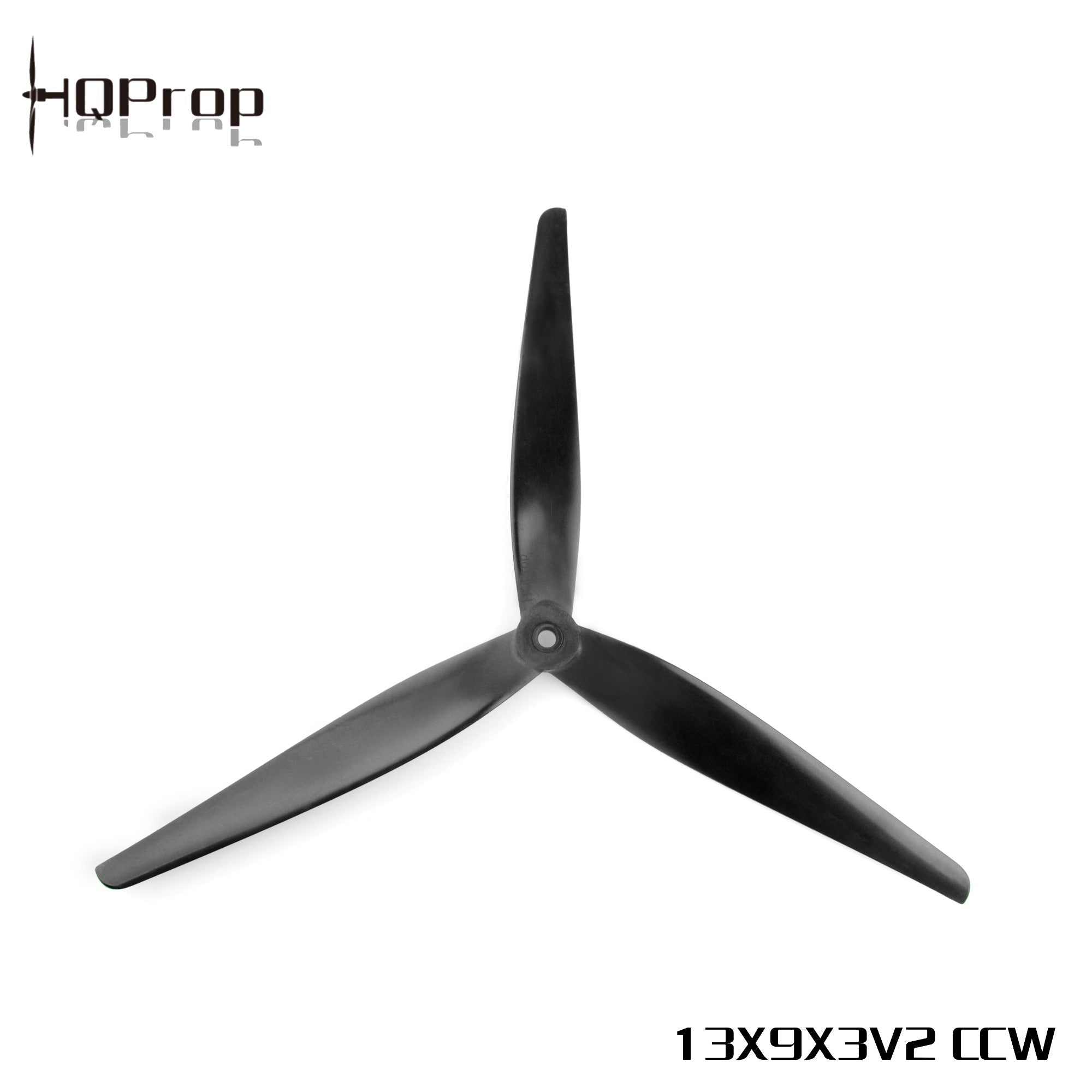 HQProp X-Class 螺旋槳 13X9X3V2(1CCW＋1CW) 黑色-玻纖強化尼龍｜FPV 螺旋槳