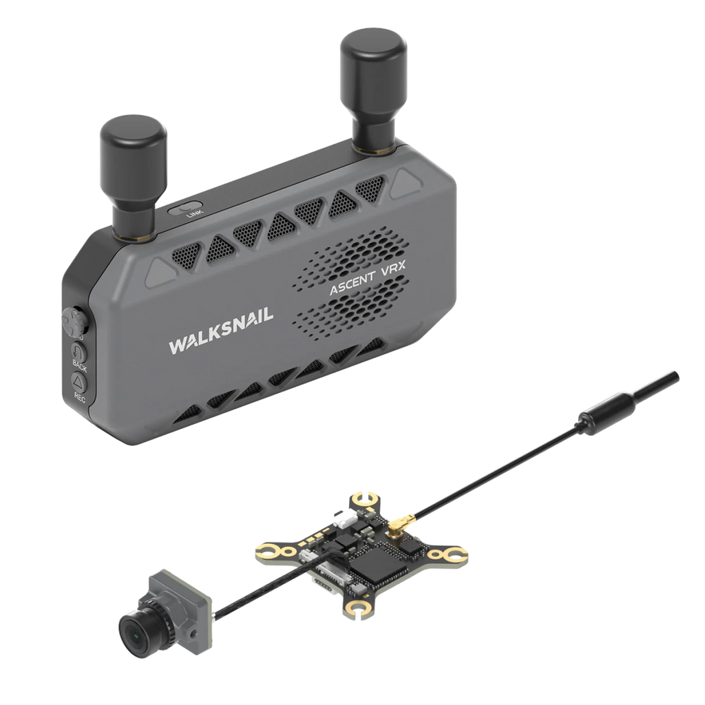 CaddxFPV Walksnail Ascent VRX 圖傳接收器 ＋ Lite VTX 套裝｜數位 FPV 圖傳套裝