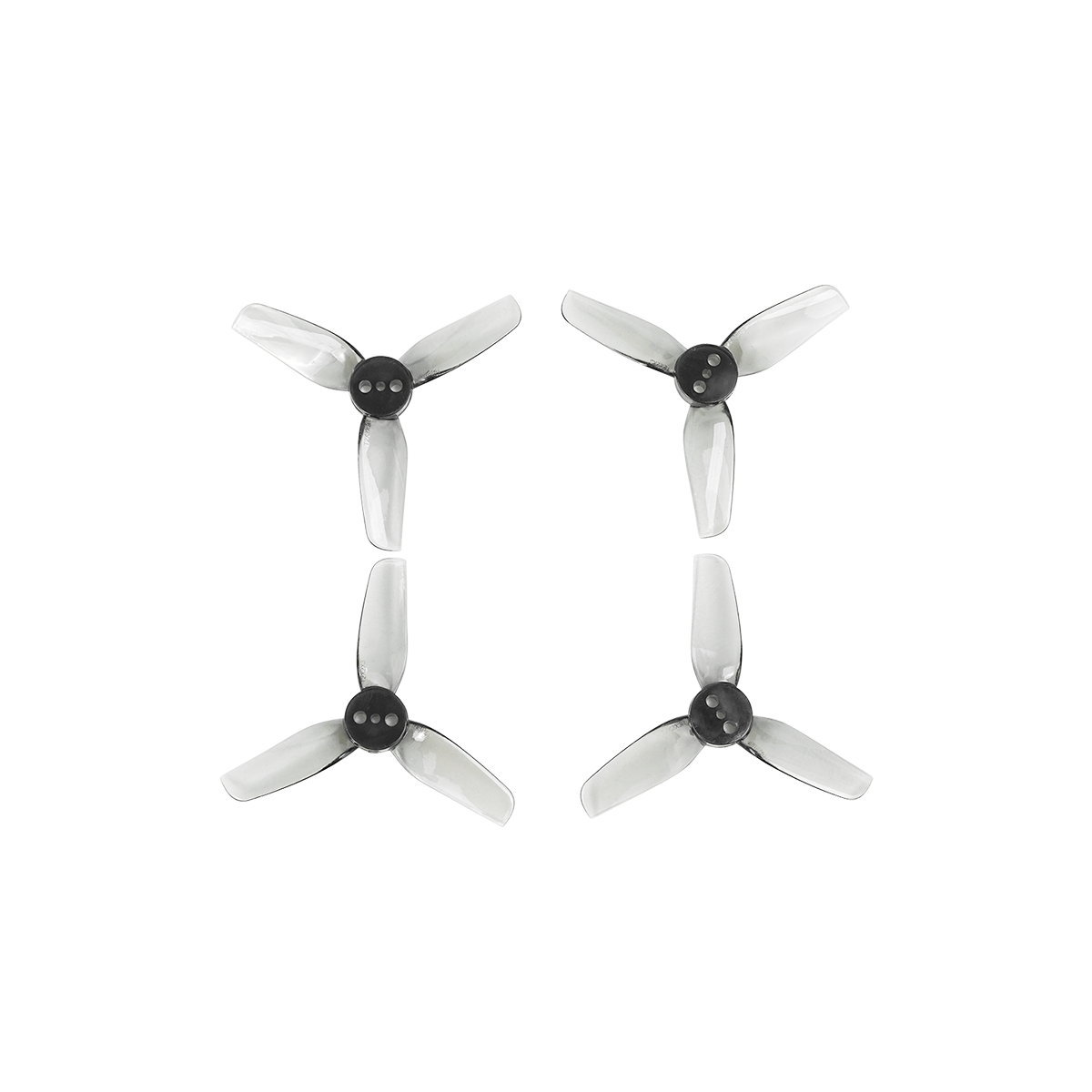 CaddxFPV HQProp T2X2X3 2 吋三葉 T-Mount 螺旋槳組 （2x CW＋2x CCW）｜FPV 穿越機配件