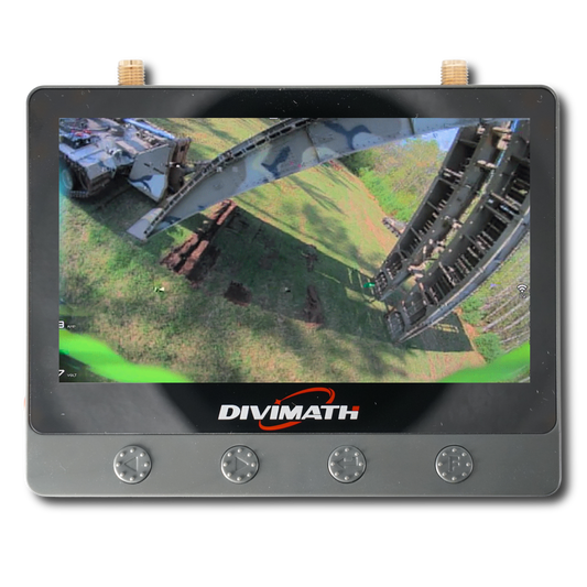 Divimath Digital and Analog FPV Monitor