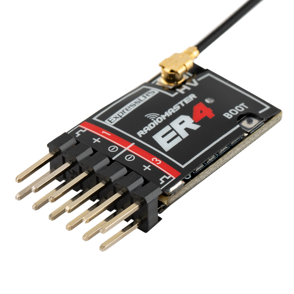 RadioMaster ER4 2.4GHz ELRS PWM 4 通道接收機