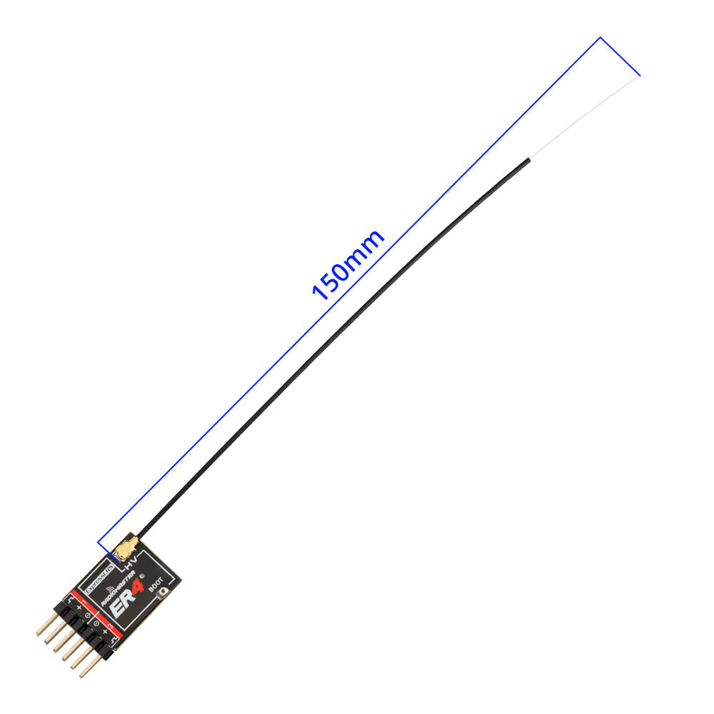 RadioMaster ER4 2.4GHz ELRS PWM 4 通道接收機