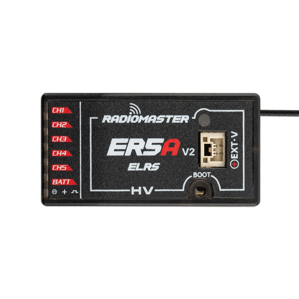 RadioMaster ER5A V2 2.4GHz ELRS PWM 5 通道接收機