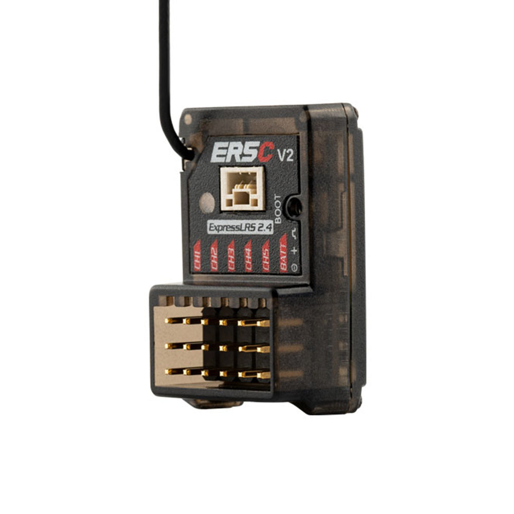 RadioMaster ER5C V2 2.4GHz ELRS PWM 5 通道接收機