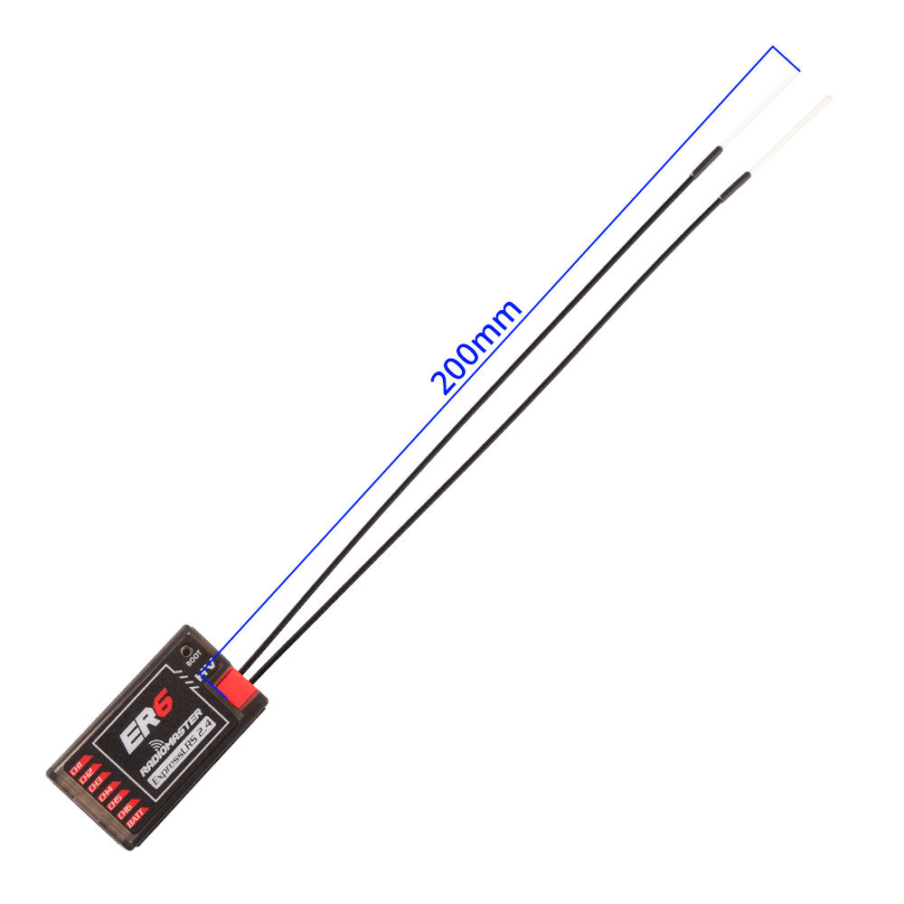 RadioMaster ER6 2.4GHz ELRS PWM 6 通道接收機