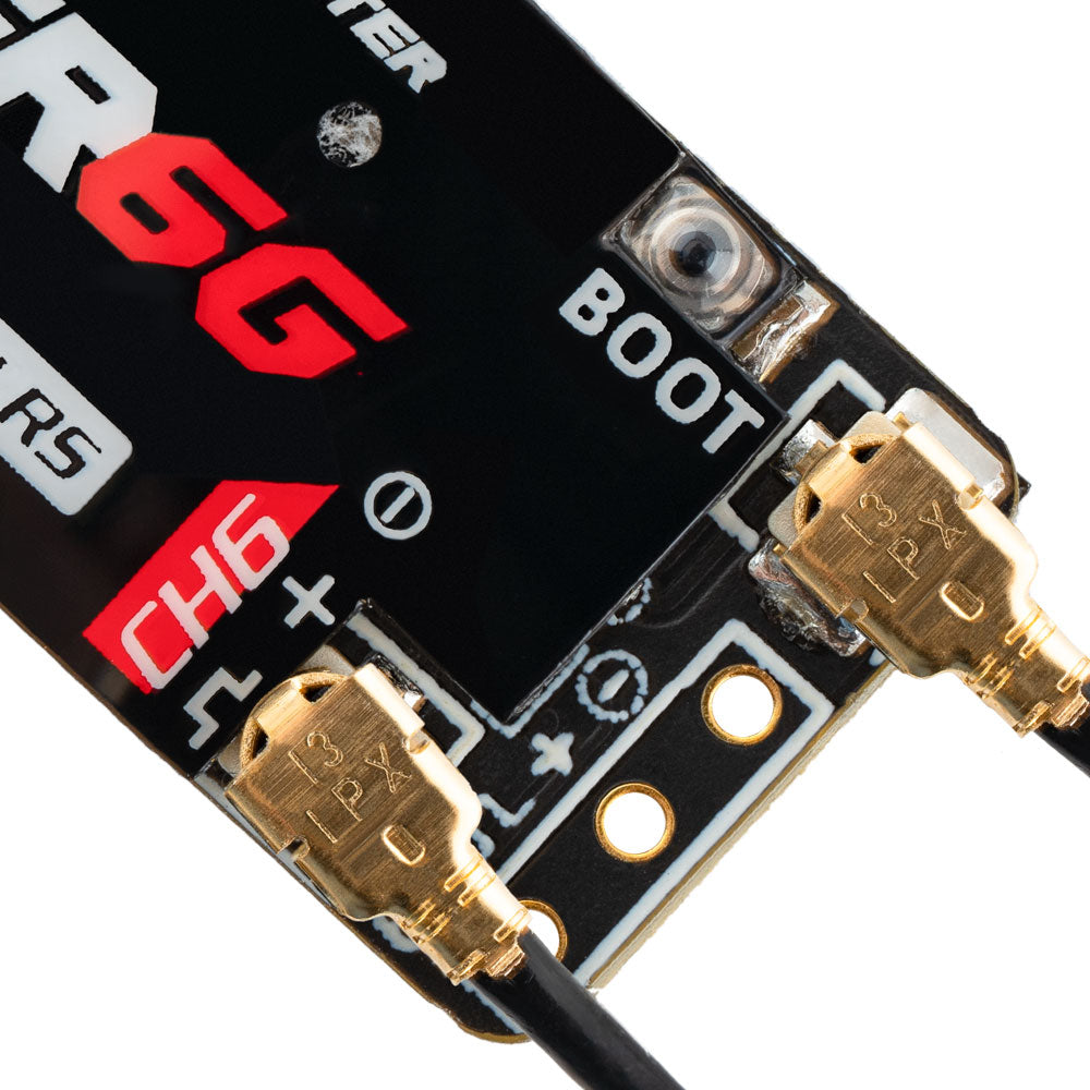 RadioMaster ER6G／ER6GV 2.4GHz ELRS PWM 6 通道接收機