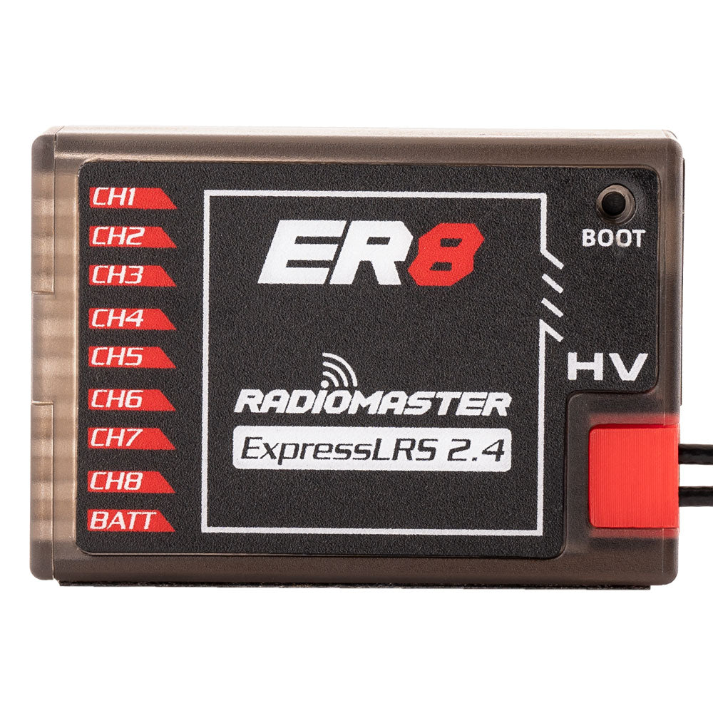RadioMaster ER8 2.4GHz ELRS PWM 8 通道接收機