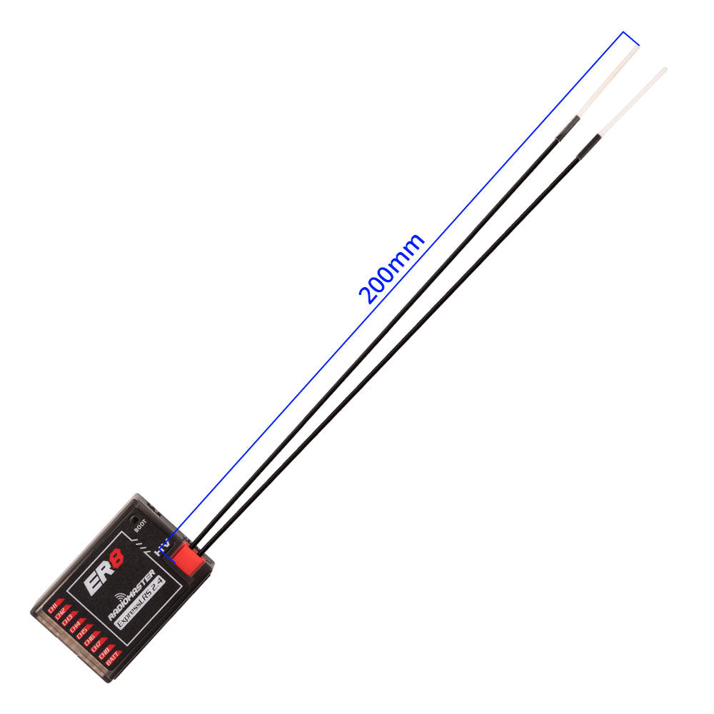 RadioMaster ER8 2.4GHz ELRS PWM 8 通道接收機