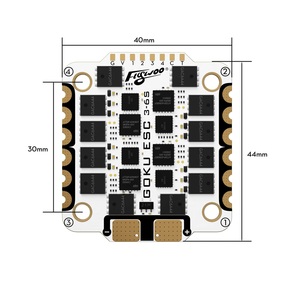 Flywoo 悟空GOKU H743 PRO 55A 32Bit 128K 穿越機飛塔