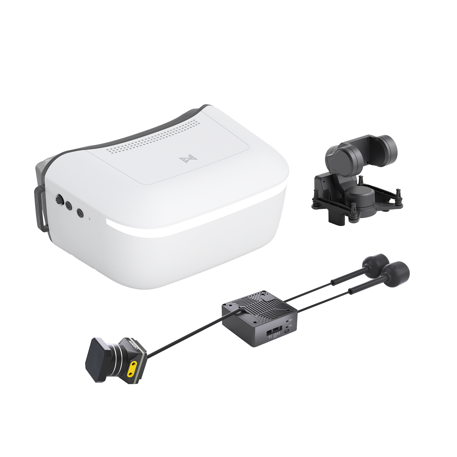 CaddxFPV Walksnail Avatar HD FPV 眼鏡 L ＋ Moonlight 套裝 與 GM3 V2｜數位 FPV 圖傳套裝