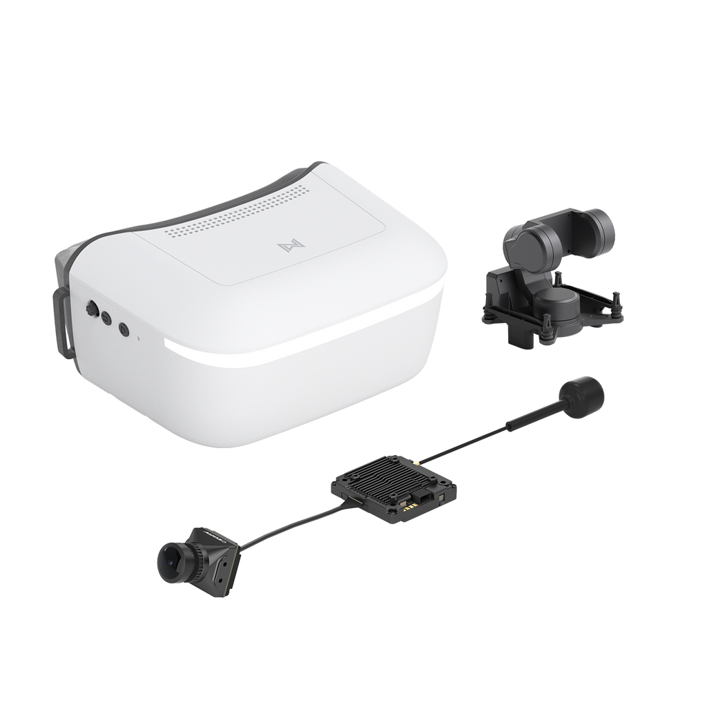 CaddxFPV Walksnail Avatar HD FPV 眼鏡 L ＋ GM3 V2 與 Pro 套裝 （單天線版）｜數位 FPV 圖傳套裝