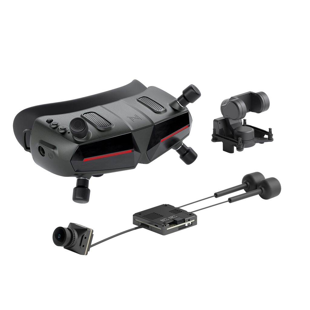 CaddxFPV Walksnail Avatar HD FPV 眼鏡 X ＋ Pro 套裝 （雙天線版） 與 GM3 V2｜數位 FPV 圖傳套裝