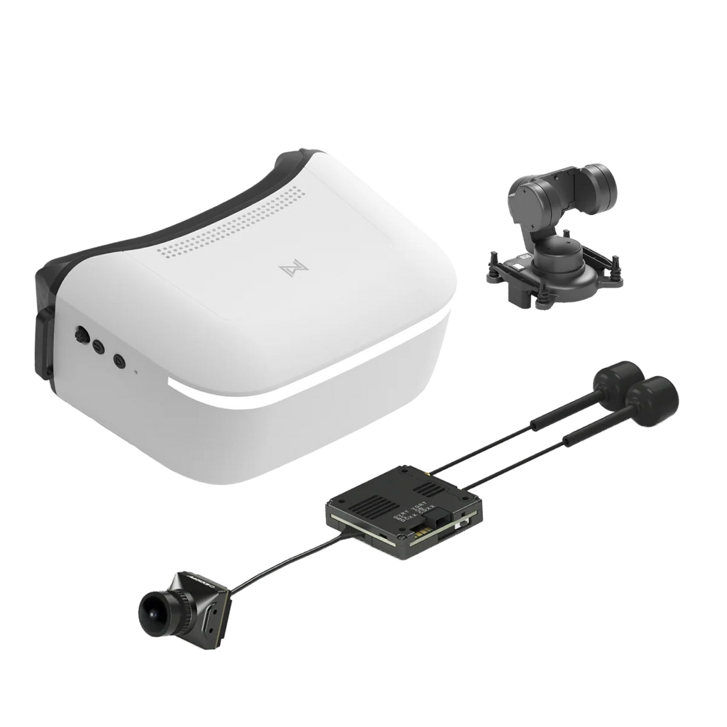 CaddxFPV Walksnail Avatar HD FPV 眼鏡 L ＋ Pro 套裝 （雙天線版） 與 GM3 V2｜數位 FPV 圖傳套裝