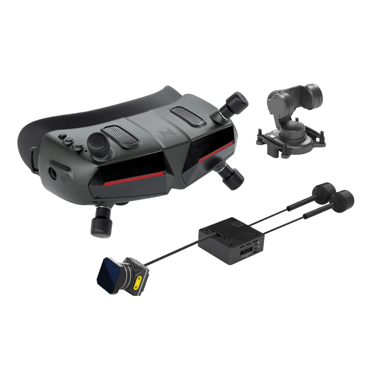 CaddxFPV Walksnail Avatar HD FPV 眼鏡 X ＋ Moonlight 套裝 與 GM3 V2｜數位 FPV 圖傳套裝