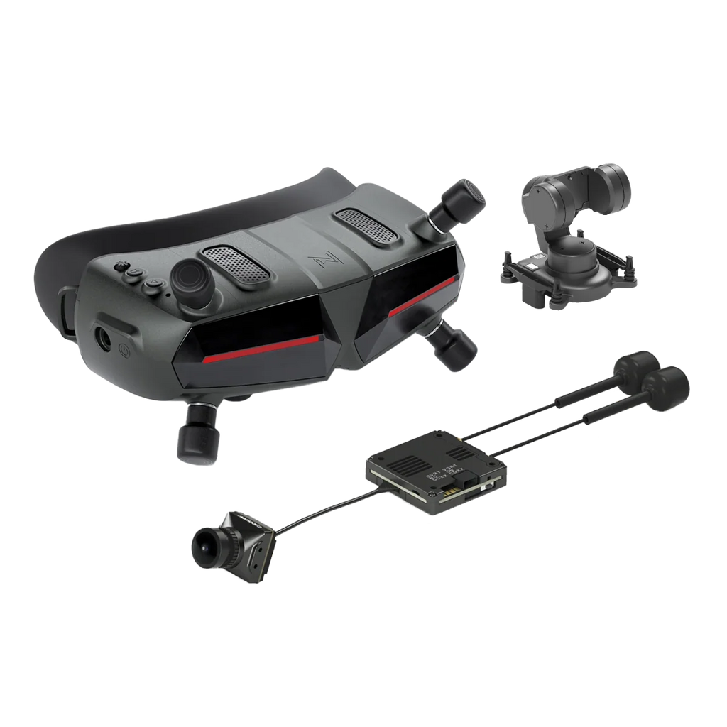 CaddxFPV Walksnail Avatar HD FPV 眼鏡 X ＋ Pro 套裝 （雙天線版） 與 GM3 V2｜數位 FPV 圖傳套裝