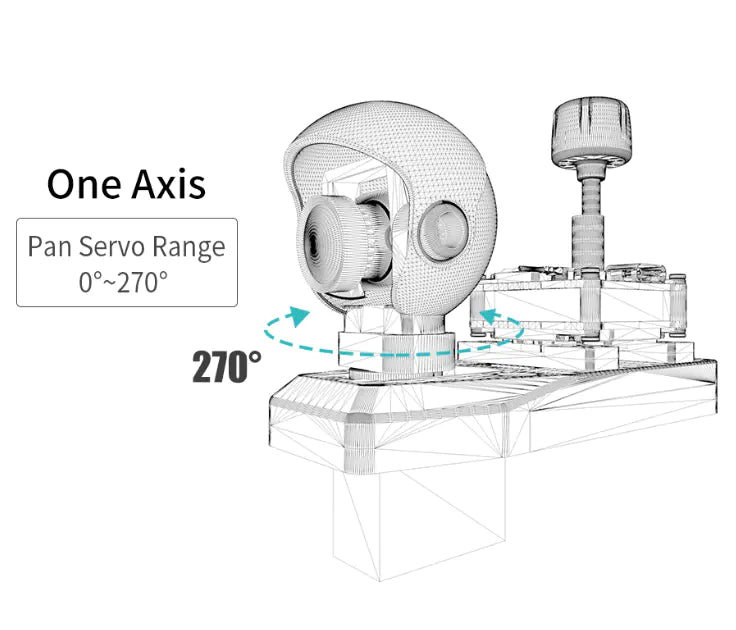 ATOMRC 3D Print Pan Tilt Servo Camera Gimbal