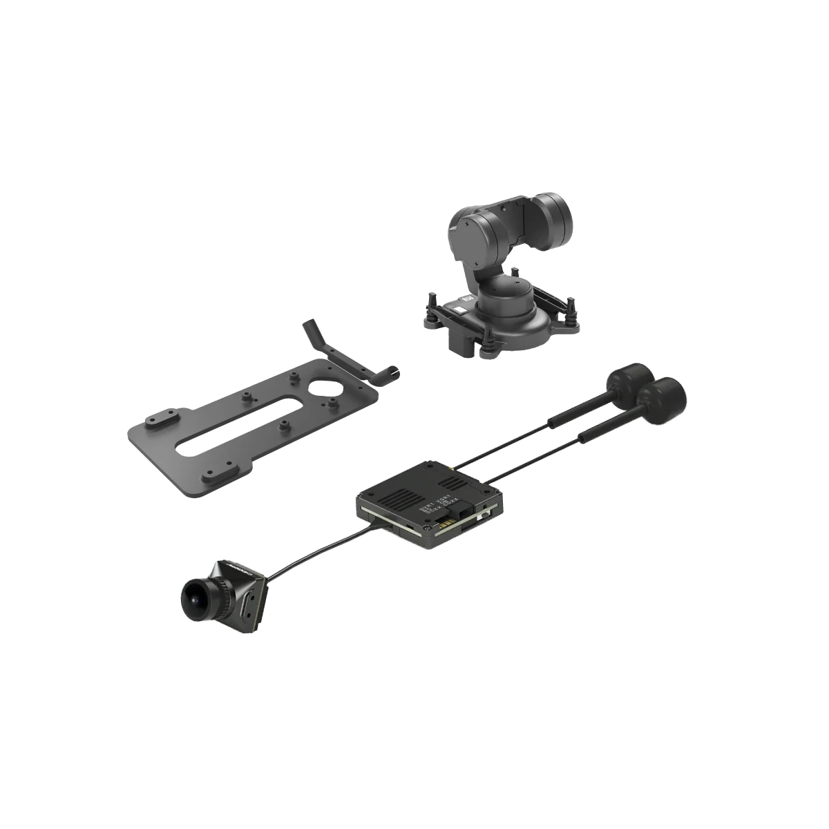 CaddxFPV Walksnail Pro 套裝 ＋ GM3 V2 與 3D 列印 GM3 固定座｜數位 FPV 圖傳套裝