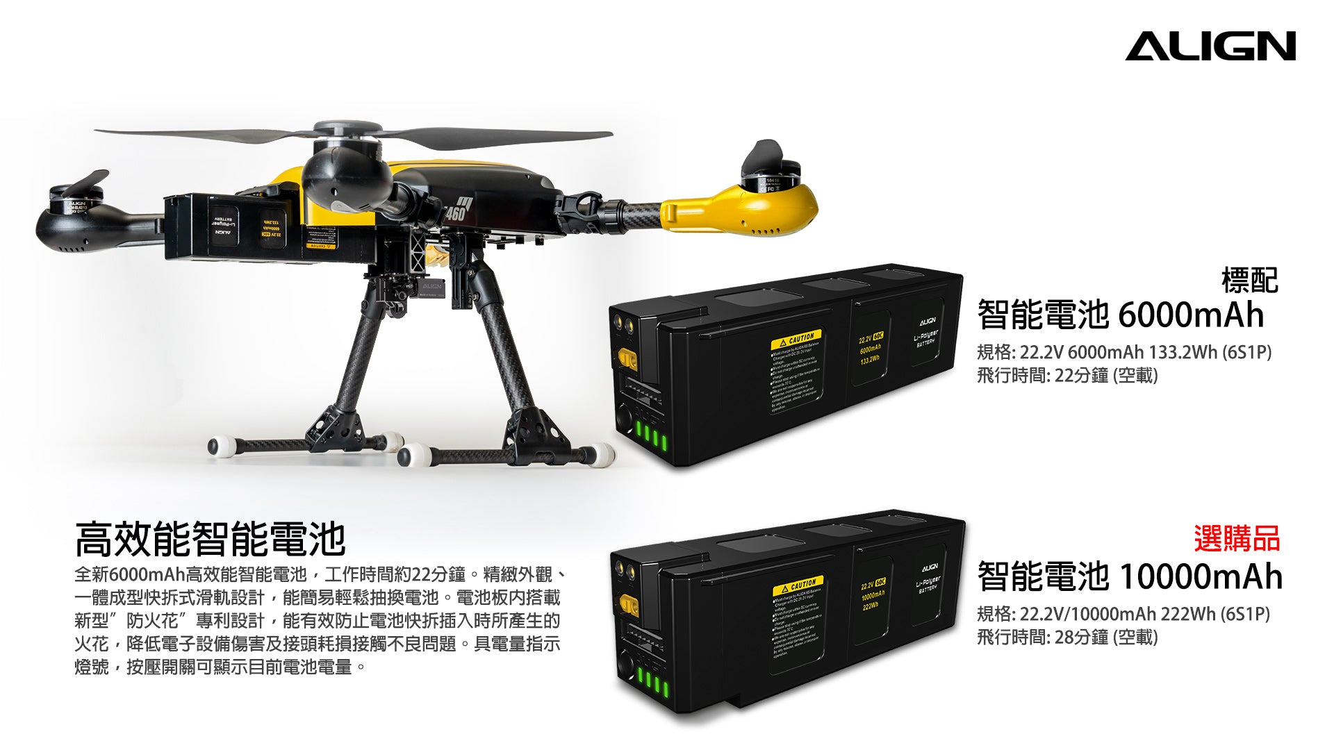 【ALIGN亞拓】M460海釣無人機