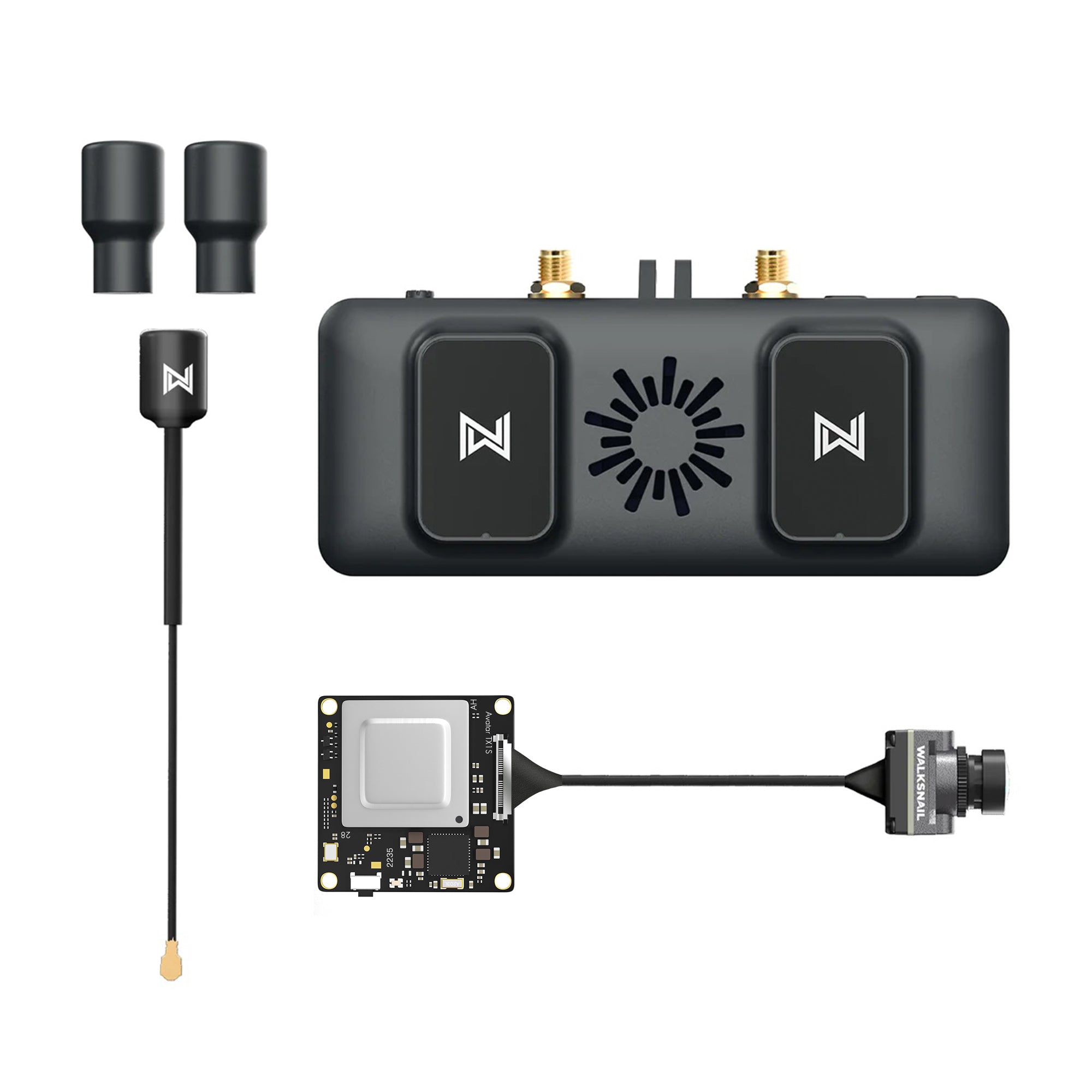 CaddxFPV Walksnail Avatar FPV VRX 圖傳接收器｜數位 FPV 圖傳套裝
