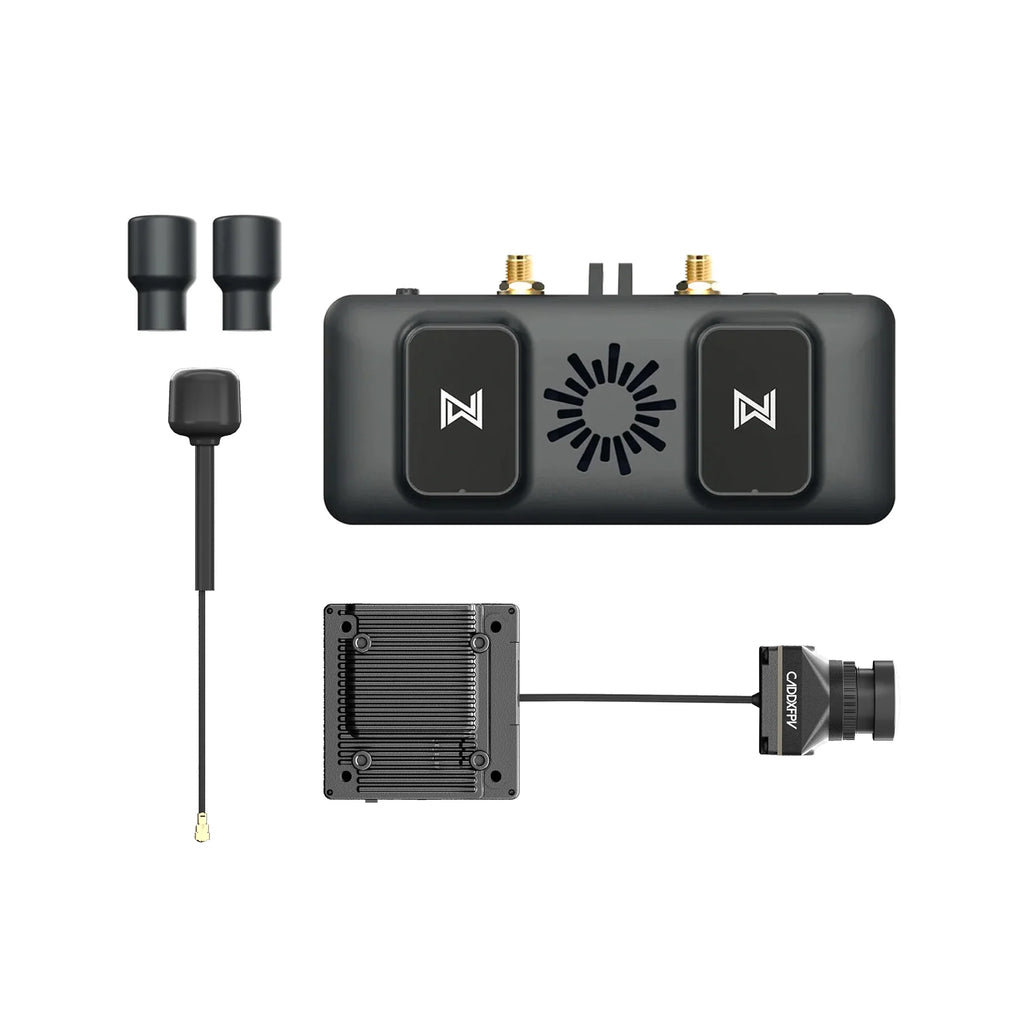 CaddxFPV Walksnail Avatar FPV VRX 圖傳接收器 ＋ Avatar HD Pro 套裝 （單天線版）｜數位 FPV 圖傳套裝