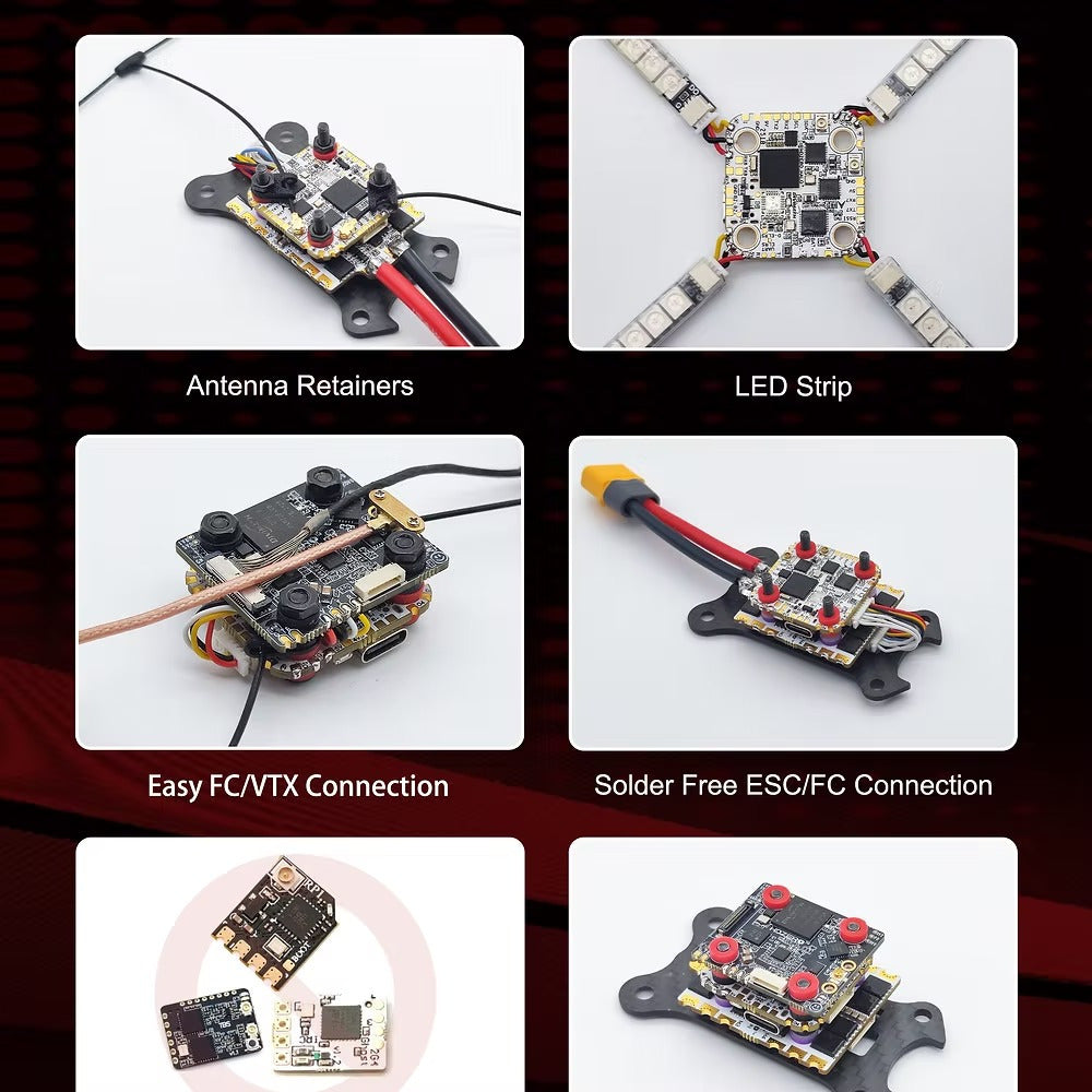 【HDZero】Halo 飛控＋70A 四合一電調套裝｜BLHeli_32