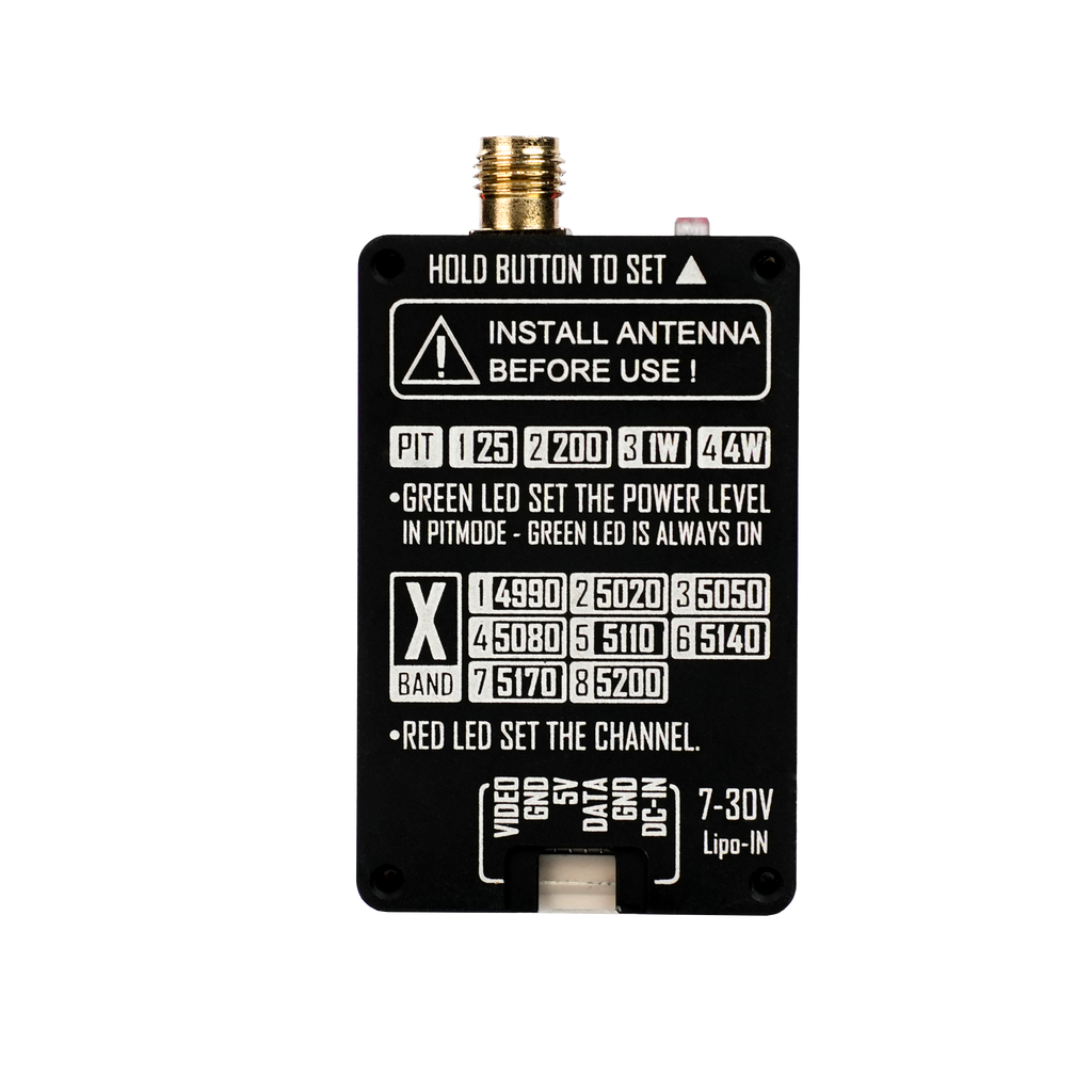 RUSHFPV 4.9GHz 4W｜FPV 圖傳發射模組