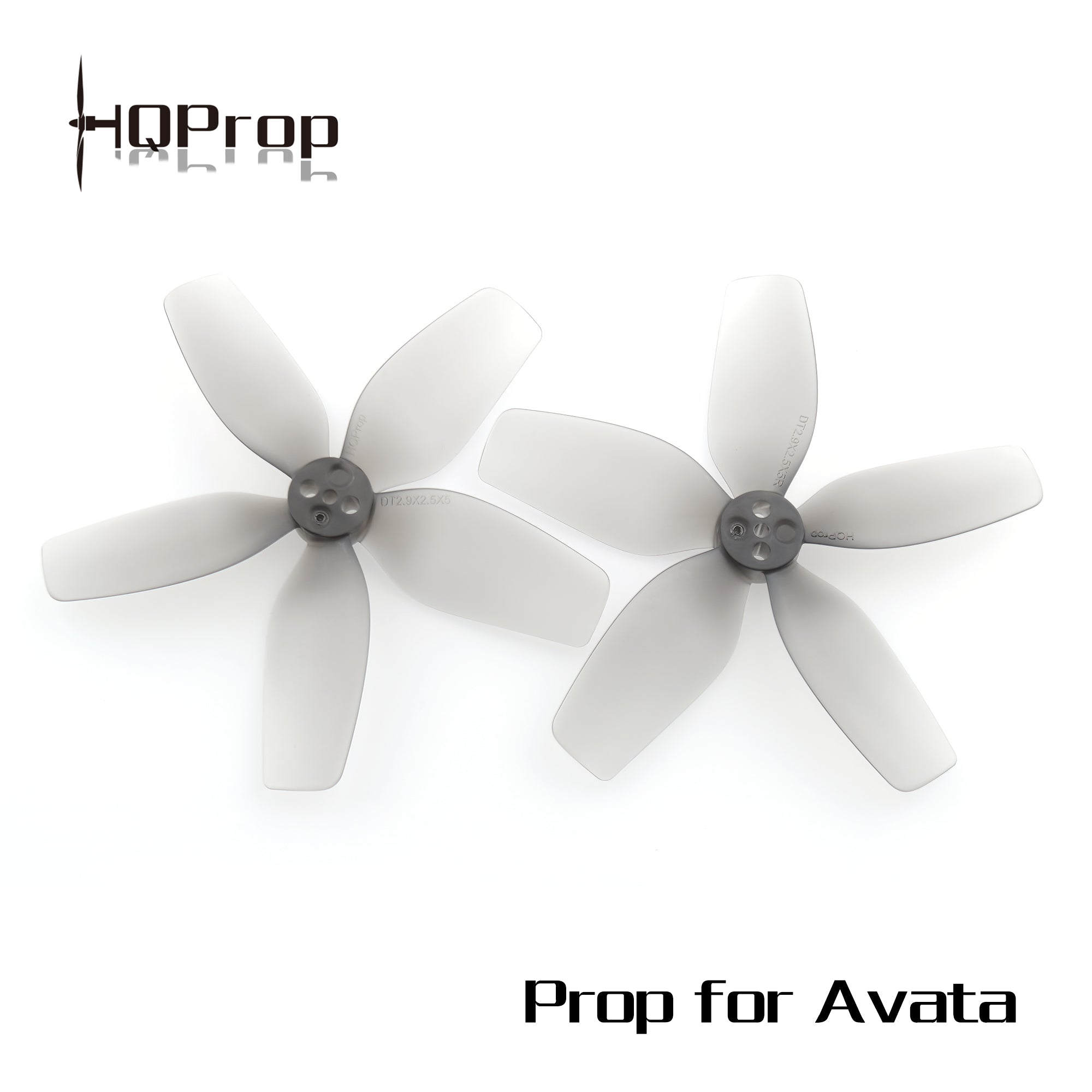 HQProp DT2.9X2.5X5 for DJI Avata （2 正＋2 反）-PC 聚碳酸酯 Carbonate｜FPV 螺旋槳
