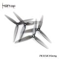 HQProp 7X3.5X3 淺灰色 （2 正＋2 反）-PC 聚碳酸酯｜FPV 螺旋槳
