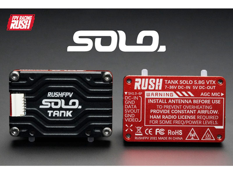 RUSHFPV TANK SOLO 5.8GHz 1.6W｜FPV 圖傳發射器