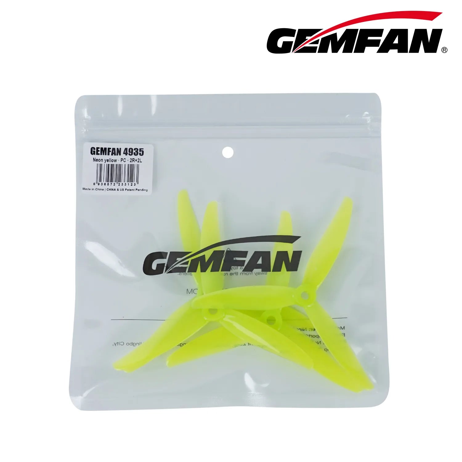 Gemfan SBANG 4935 新款螺旋槳 自由式｜5吋