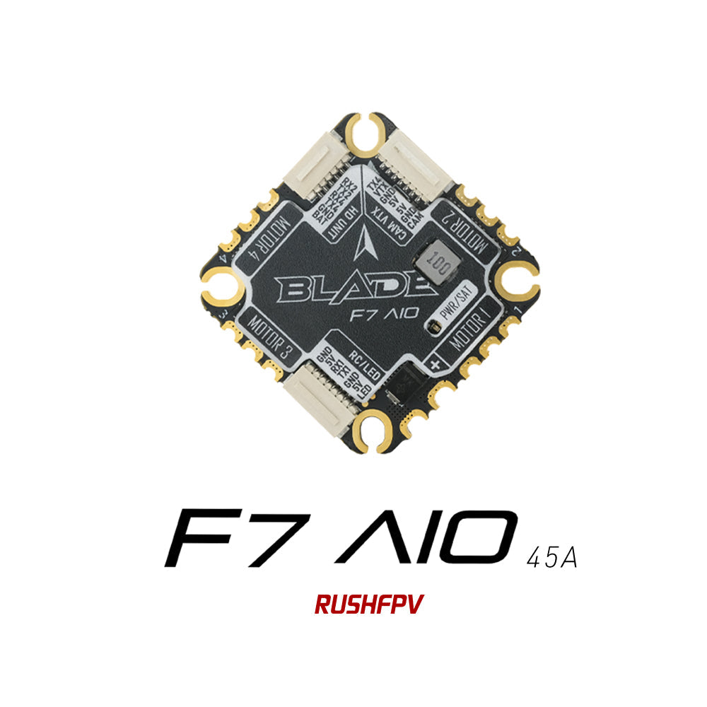 RUSHFPV BLADE F7 45A AIO｜一體式飛控電變模組