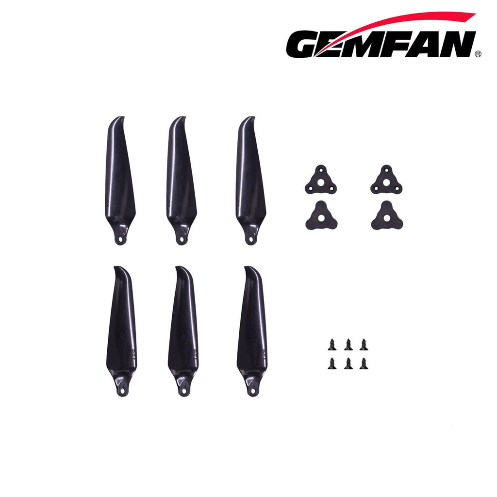Gemfan 8041F-3 8 吋三葉折疊螺旋槳｜玻纖尼龍