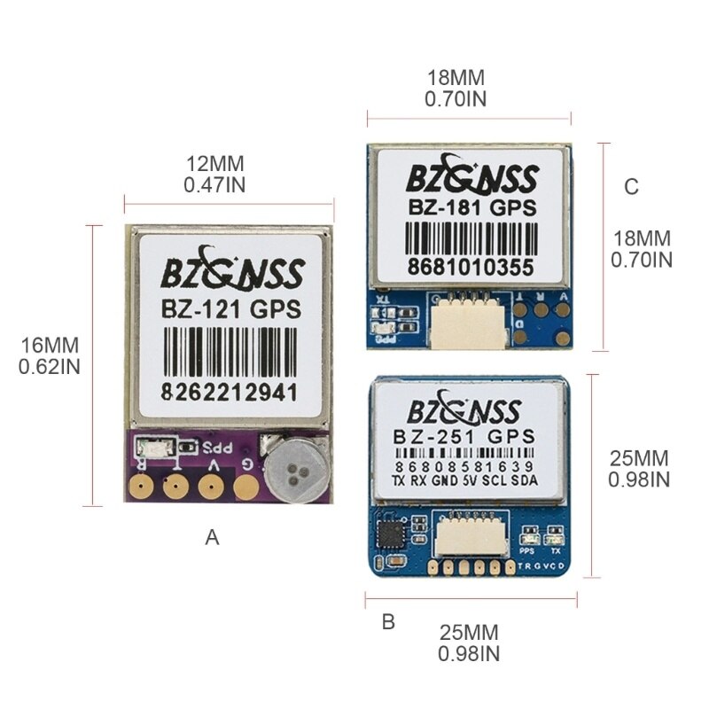 BZGNSS 北征 BZ-121 BZ-181 BZ-251 M10 GPS 定位模組