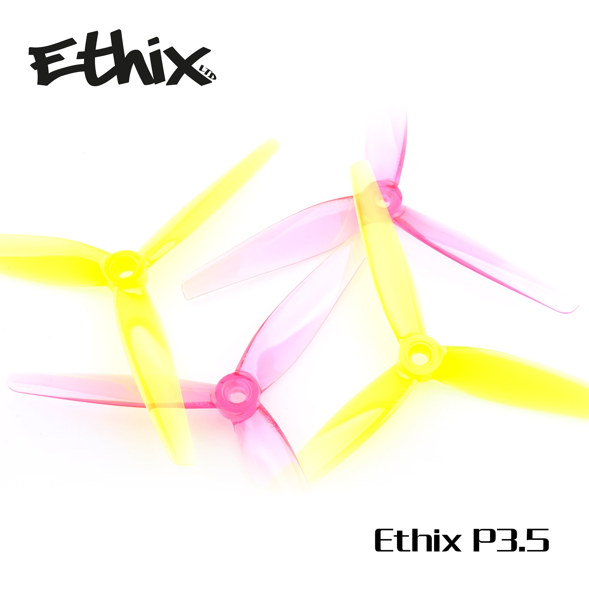 HQProp Ethix P3.5 (5.1X3.5X3) RAD Berry 螺旋槳 （2 正＋2 反）-PC 聚碳酸酯｜FPV 螺旋槳