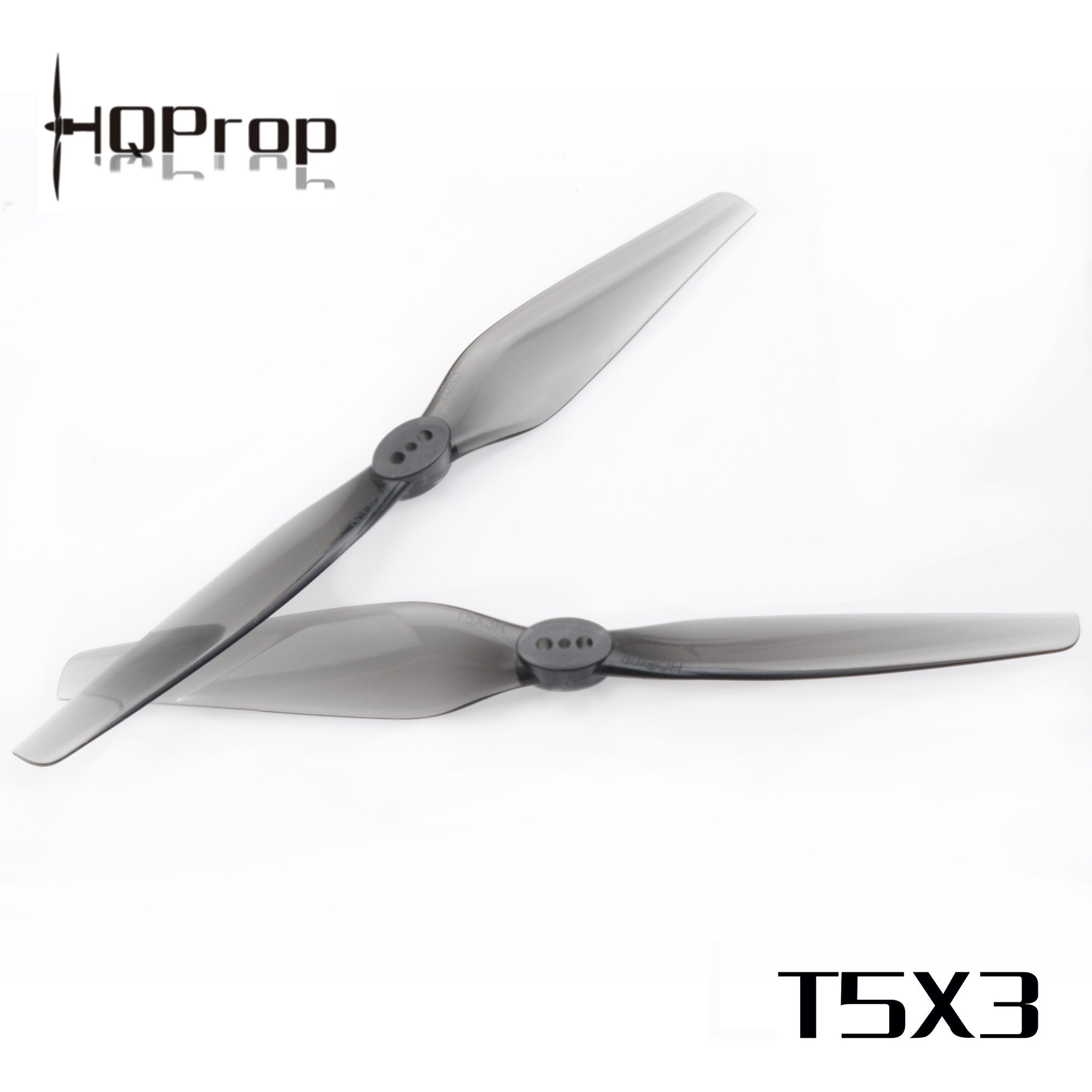 HQProp T5X3 灰色 （2 正＋2 反）-PC 聚碳酸酯｜FPV 螺旋槳