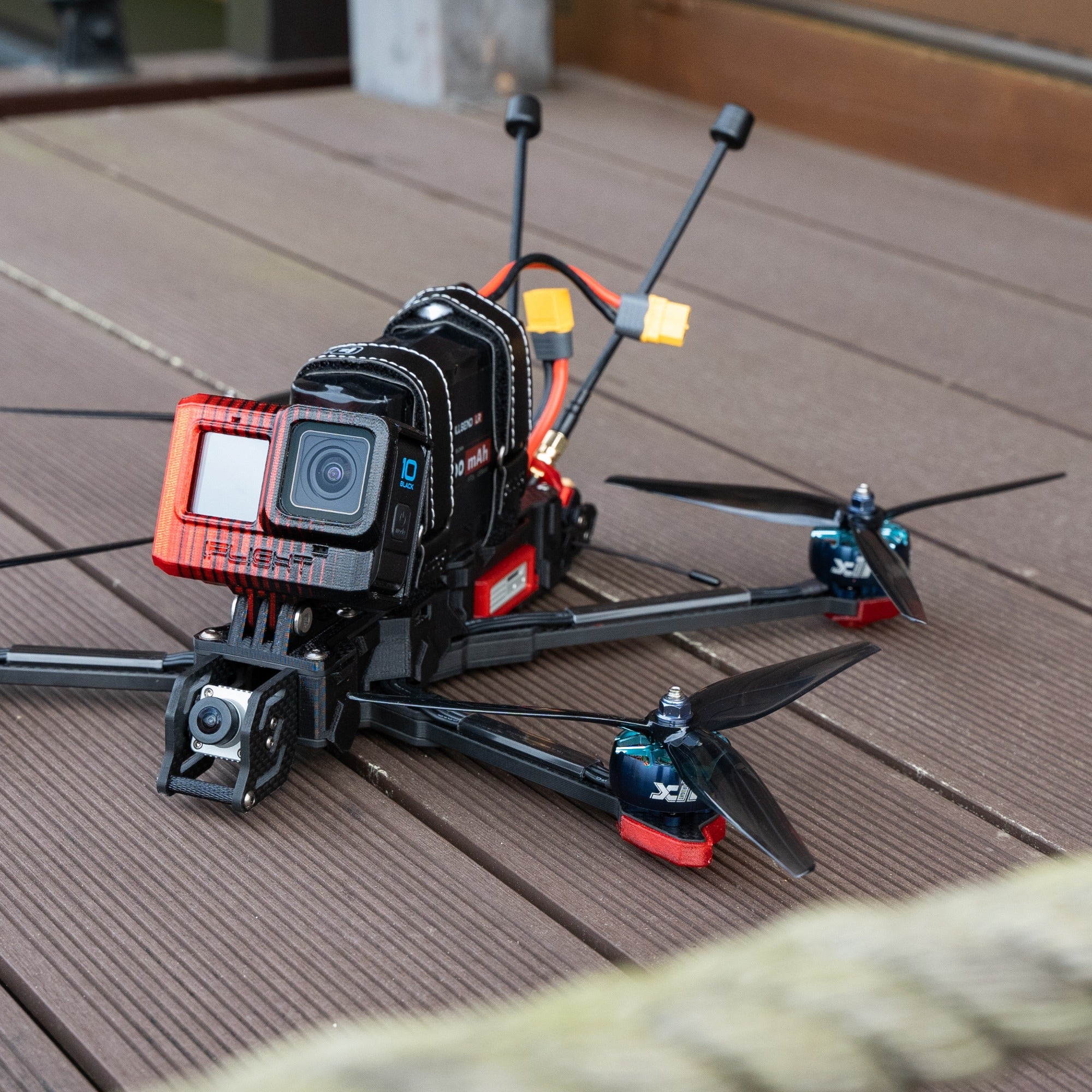 HQProp 7.5X3.7X3 淺灰色 （2 正＋2 反）-PC 聚碳酸酯｜FPV 螺旋槳
