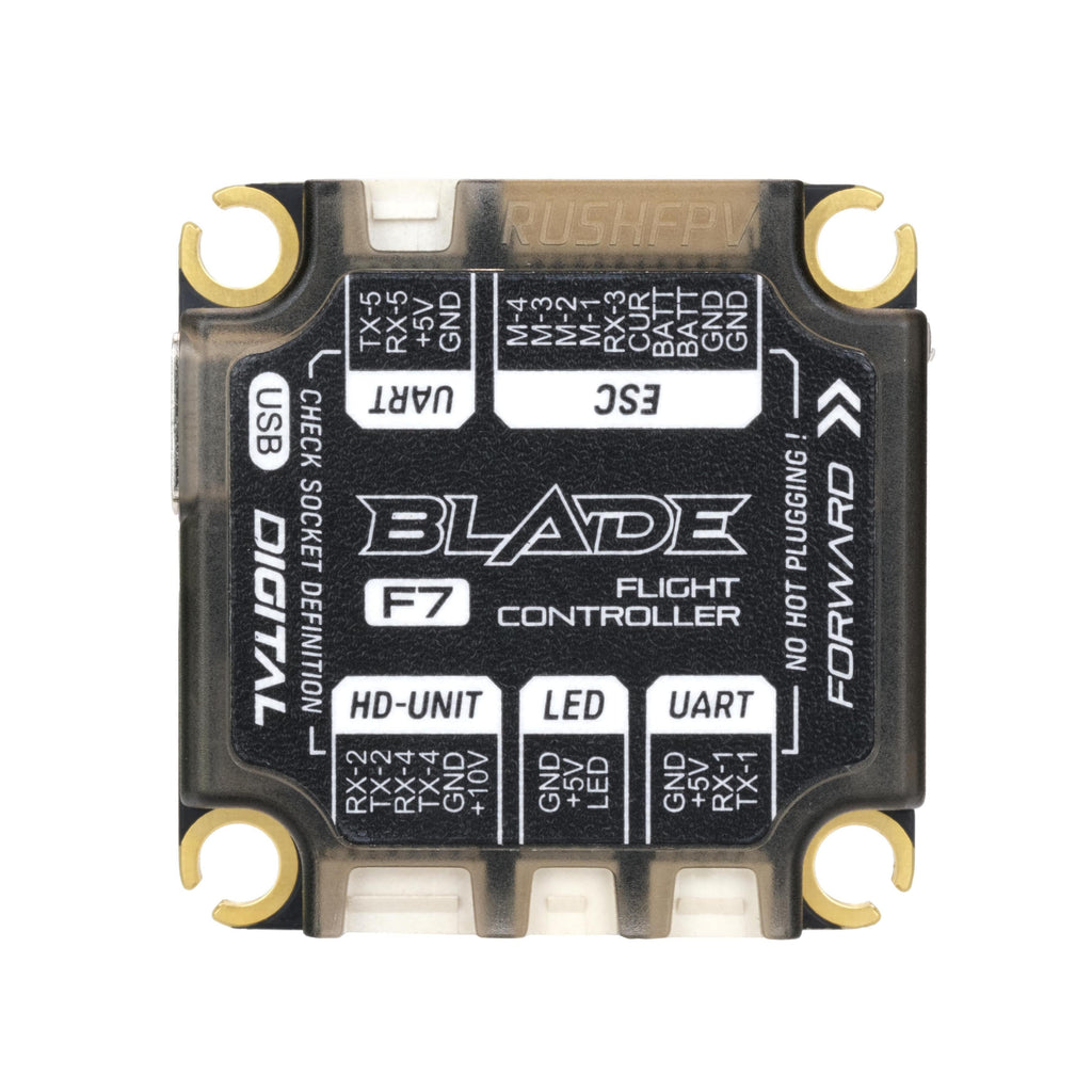 RUSHFPV BLADE F722 V2＋60A Extreme 數位版｜30×30 飛控電變飛塔