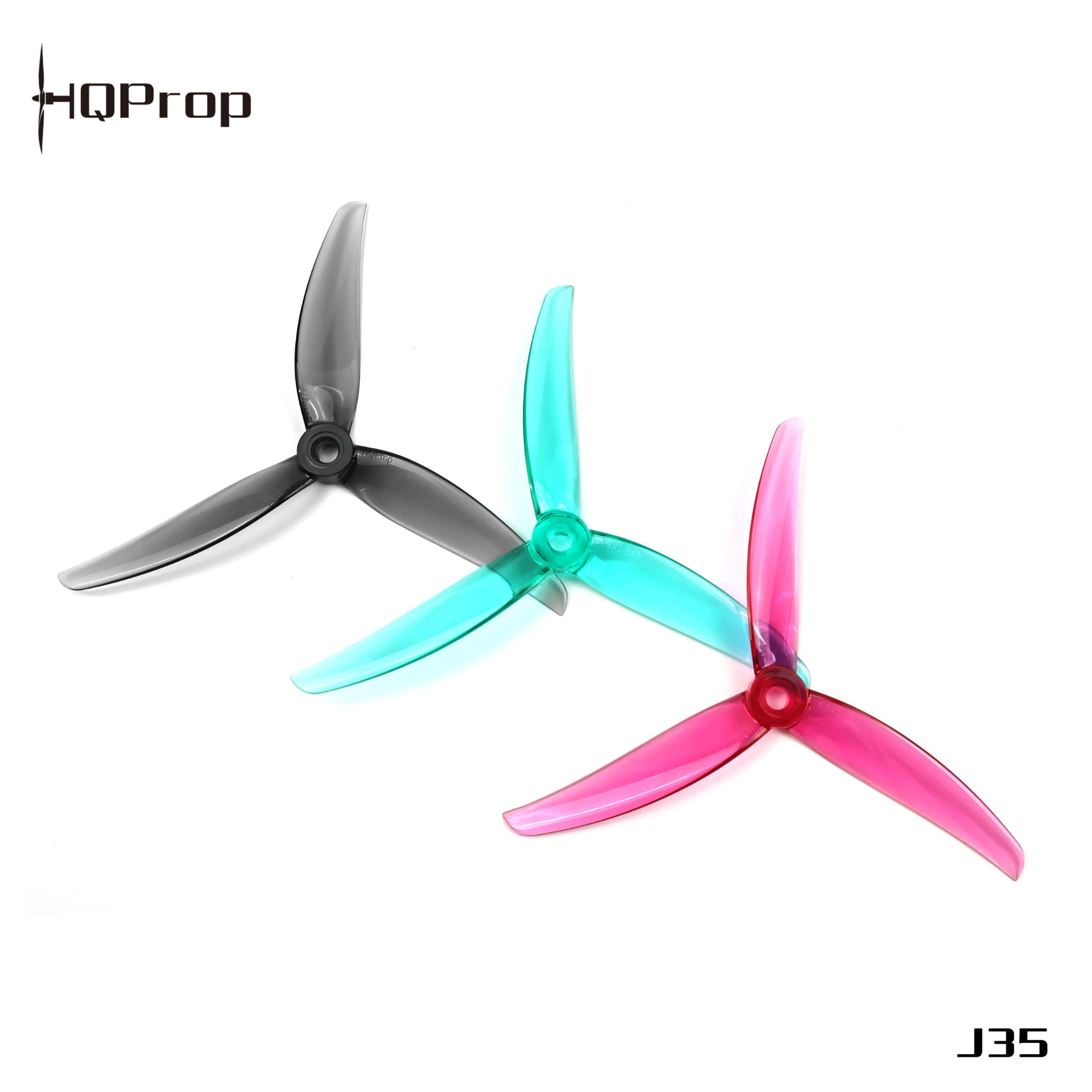 HQProp Juicy 螺旋槳 J35 (4.9X3.5X3) （2 正＋2 反）-PC 聚碳酸酯｜FPV 螺旋槳