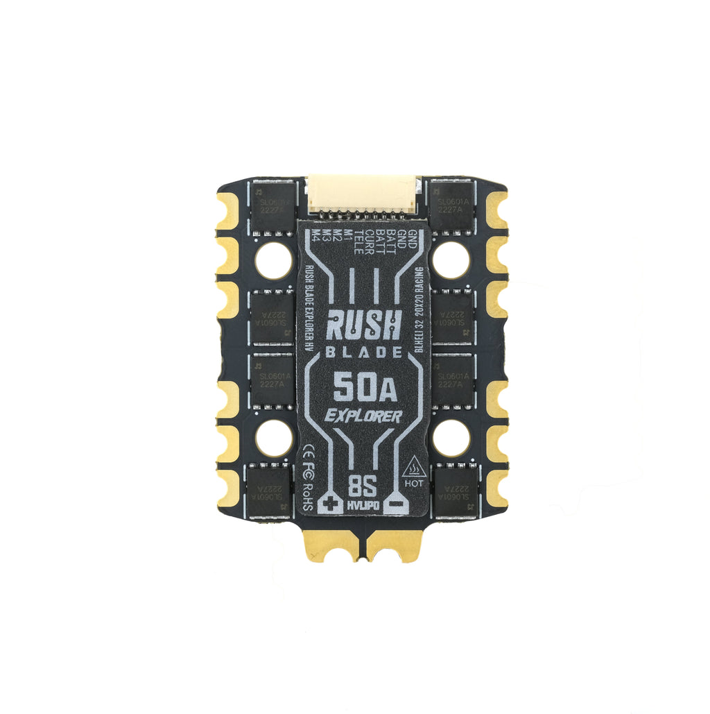 RUSHFPV BLADE Explorer 50A 8S｜20×20 四合一電子變速器