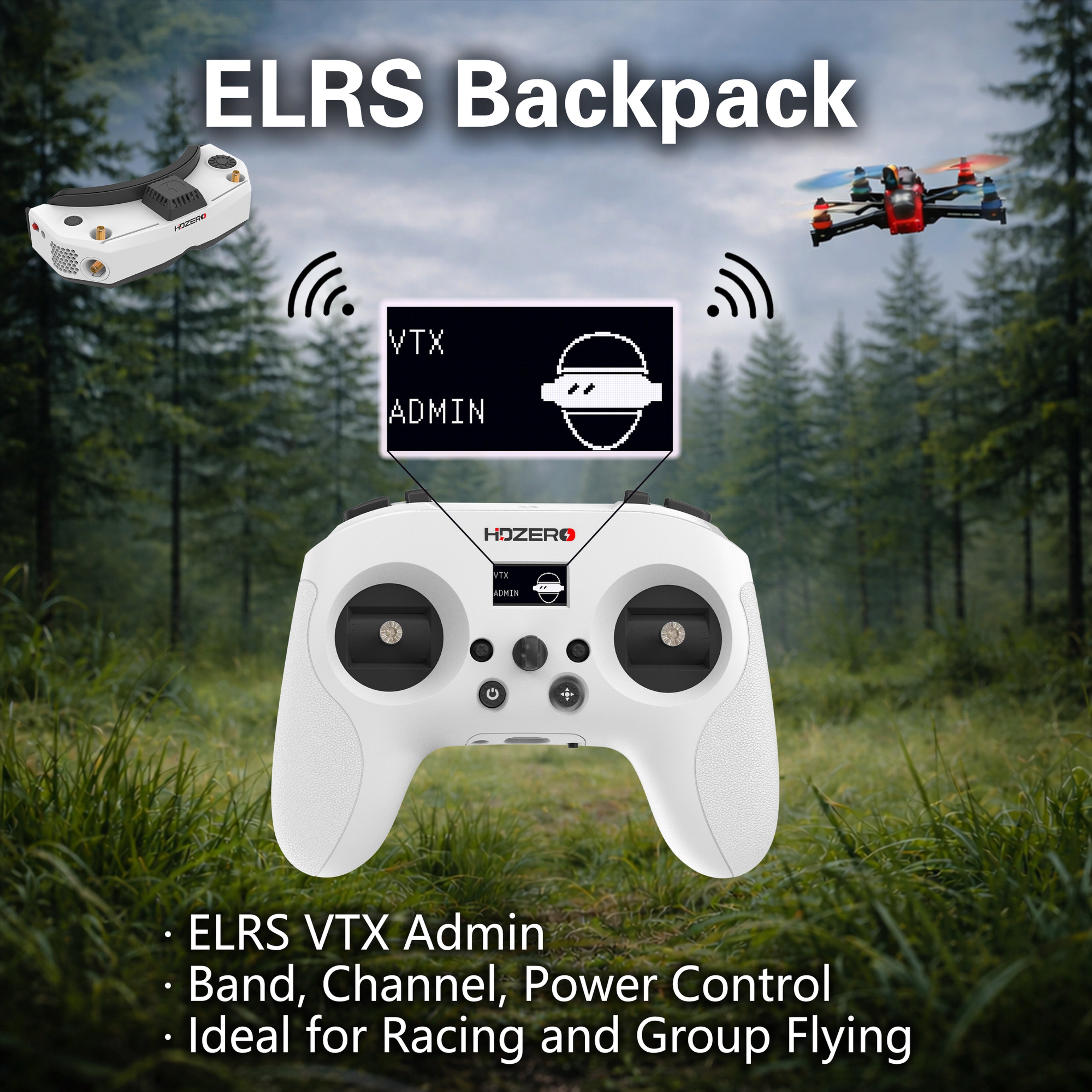 【HDZero】Radio ELRS 250mW FPV 遙控器