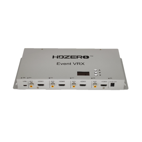【HDZero】Event VRX 四頻道賽事影像接收器