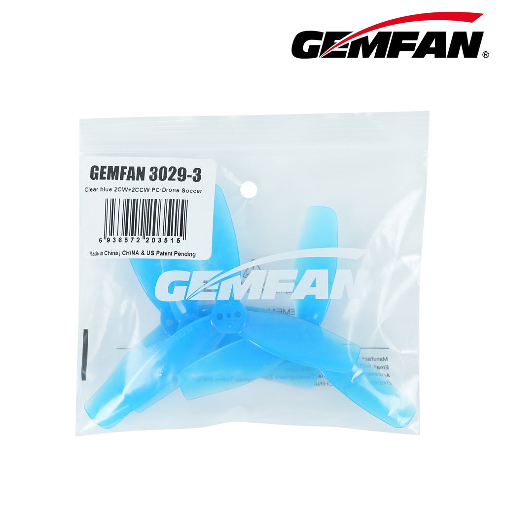 Gemfan 3029-3 適用 無人機足球 F9a-b 螺旋槳｜3吋 商品圖 5