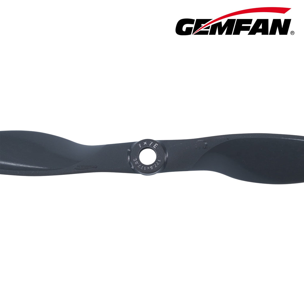 Gemfan Vortex 7X7E/7X7R 電動 螺旋槳-玻纖尼龍｜2 片／包｜7吋 商品圖 4